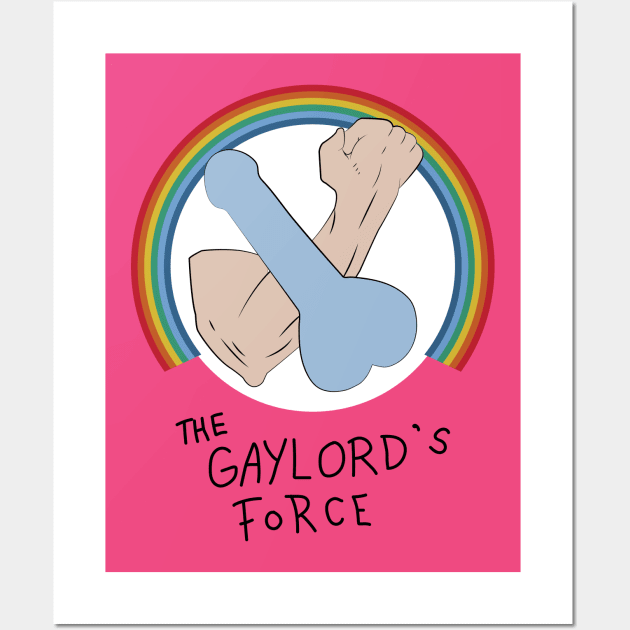 The Gaylord's Force Wall Art by tvshirts